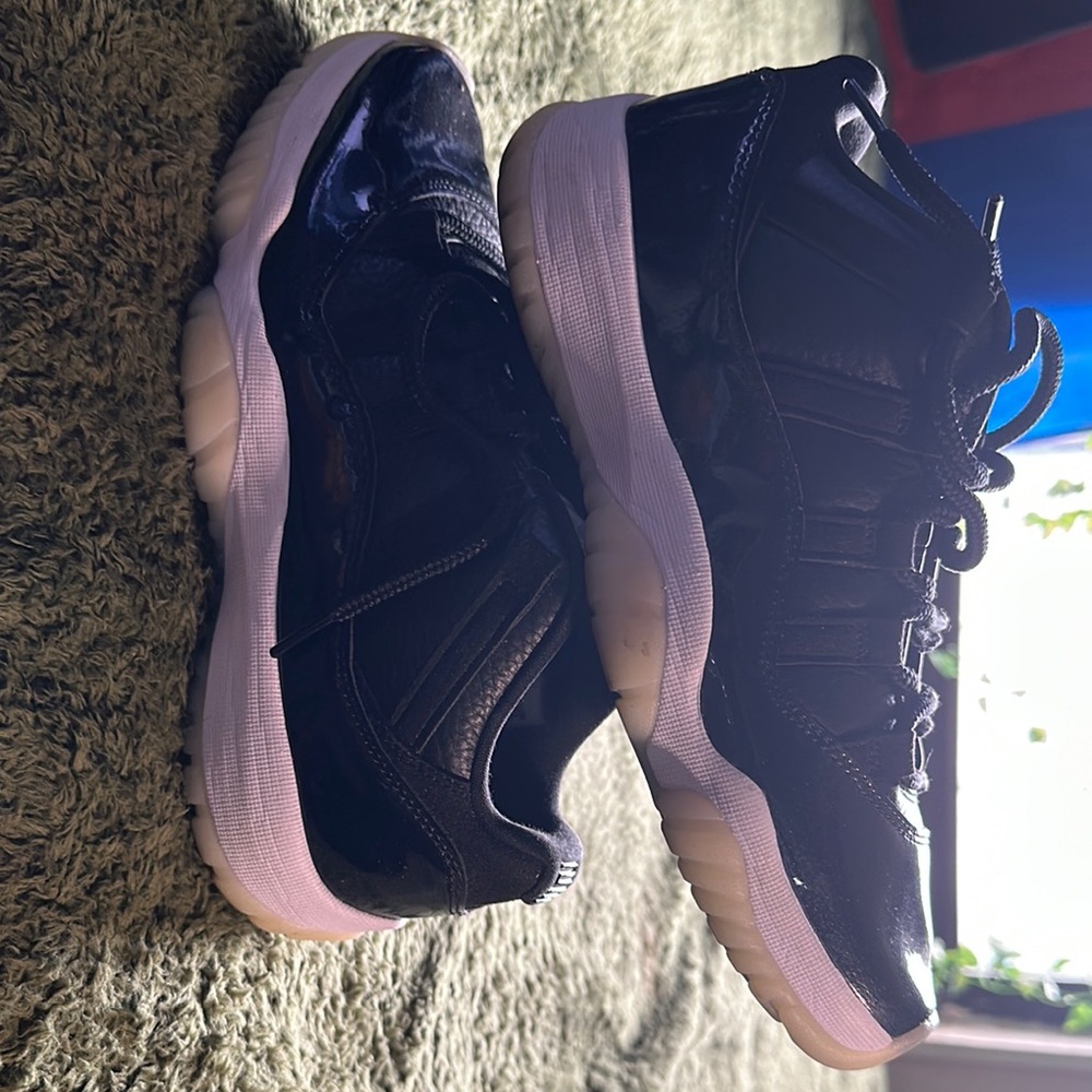 Black Patent Leather Sneakers